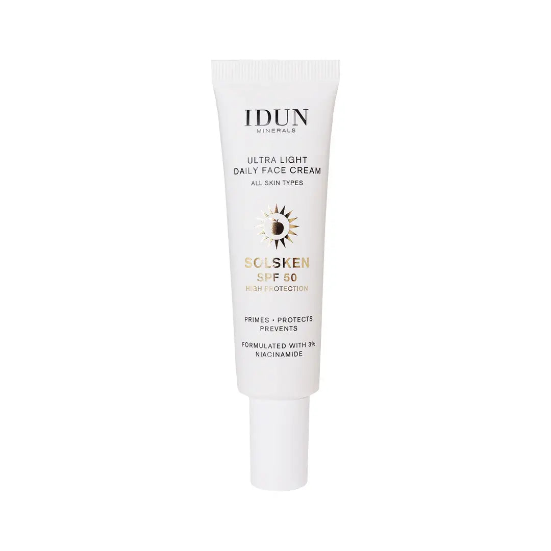 IDUN Minerals Primer and Face Cream Solsken SPF50 (30 ML) IDUN Minerals