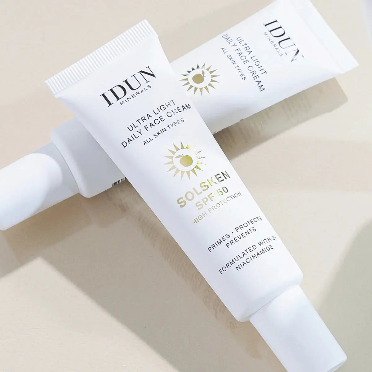 IDUN Minerals Primer and Face Cream Solsken SPF50 (30 ML) IDUN Minerals