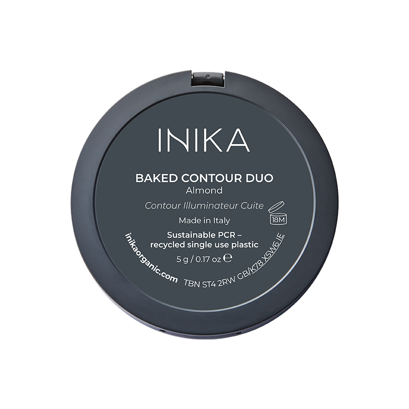 INIKA Organic Baked Contour Duo - Almond 5g