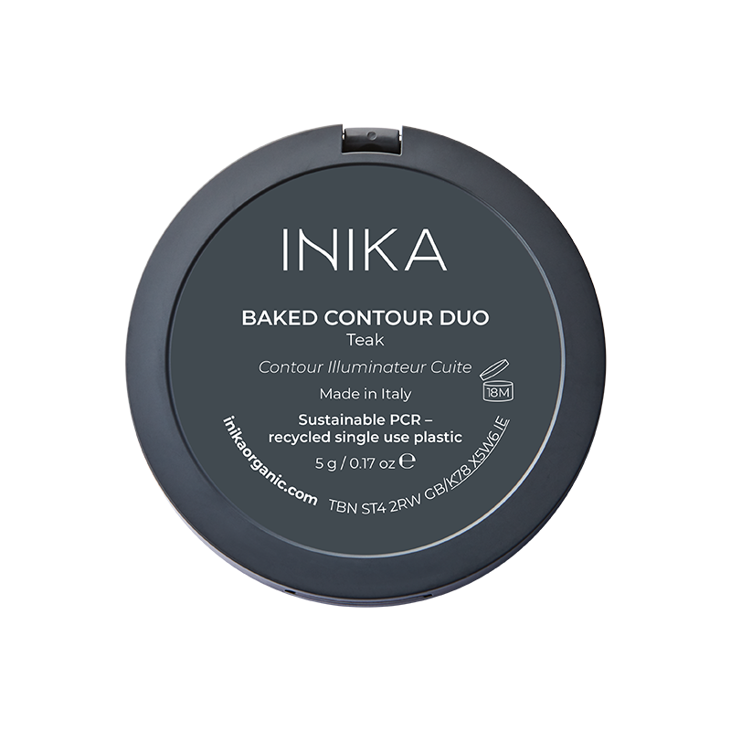 INIKA Organic Baked Contour Duo - Teak 5g