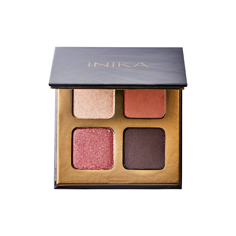 INIKA Organic Eyeshadow Quad - Flowers 8g INIKA Organic