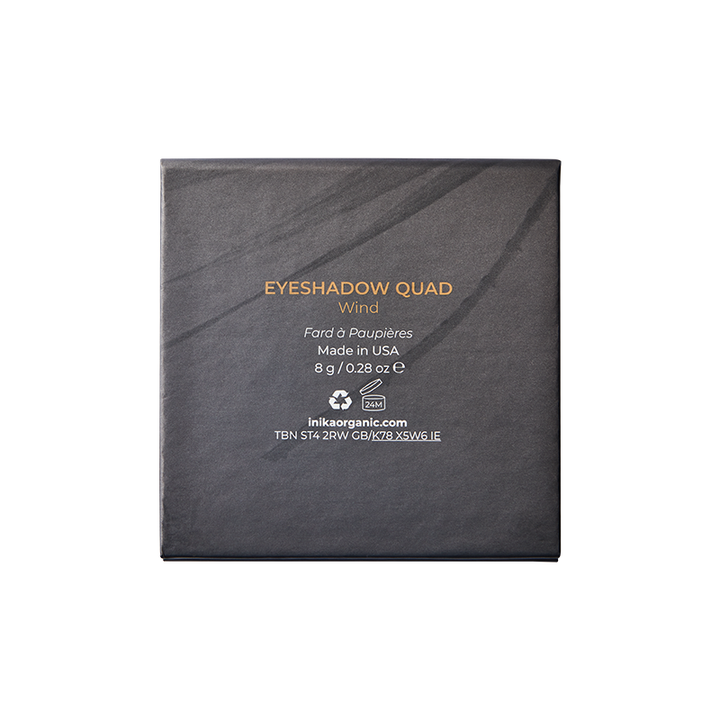 INIKA Organic Eyeshadow Quad - Wind 8g