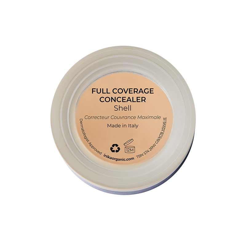 INIKA Organic Full Coverage Concealer - Shell 3.5g