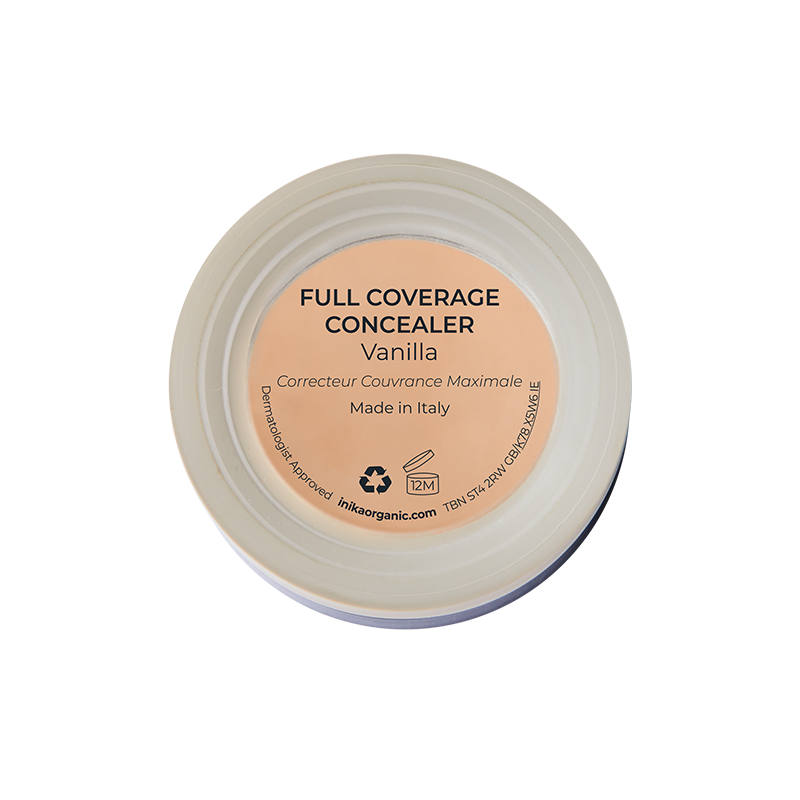 INIKA Organic Full Coverage Concealer - Vanilla 3.5g