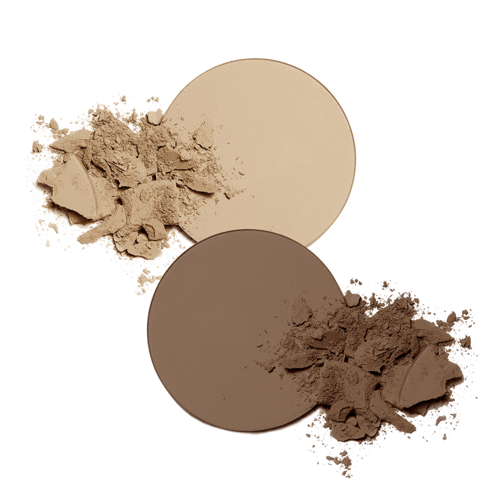 INIKA Organic Baked Contour Duo - Almond 5g
