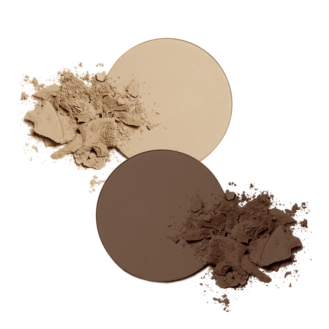 INIKA Organic Baked Contour Duo - Teak 5g