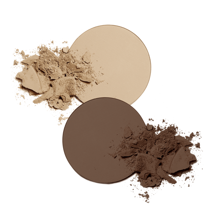INIKA Organic Baked Contour Duo - Teak 5g