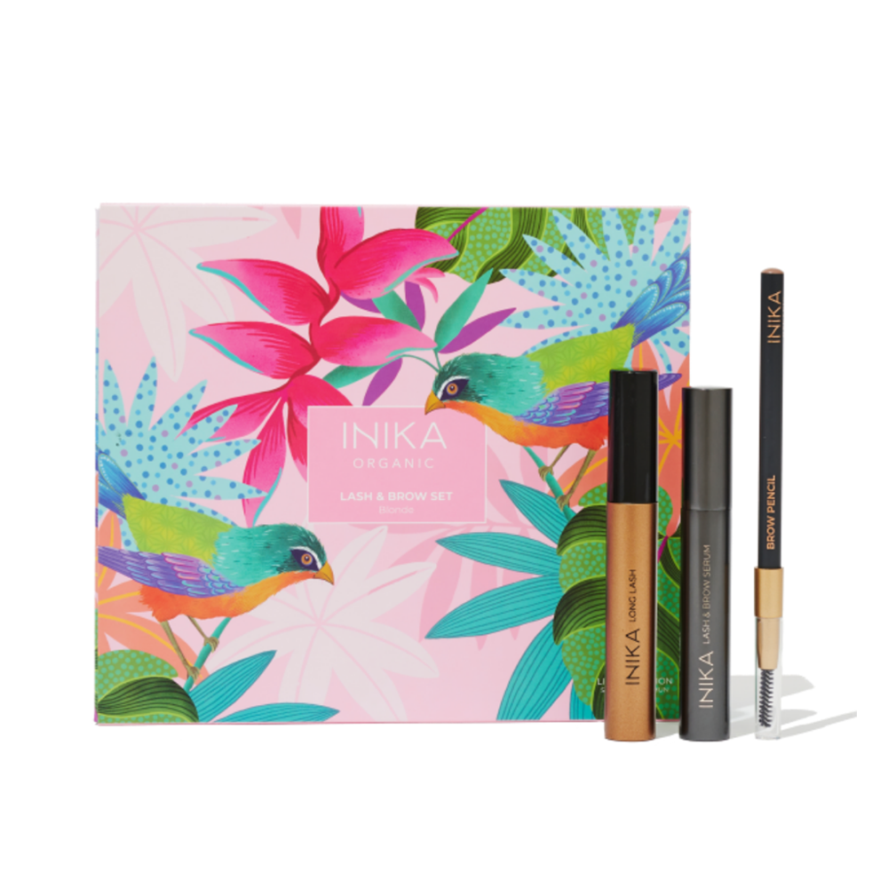 INIKA Lash & Brow Set – Brunette INIKA Organic