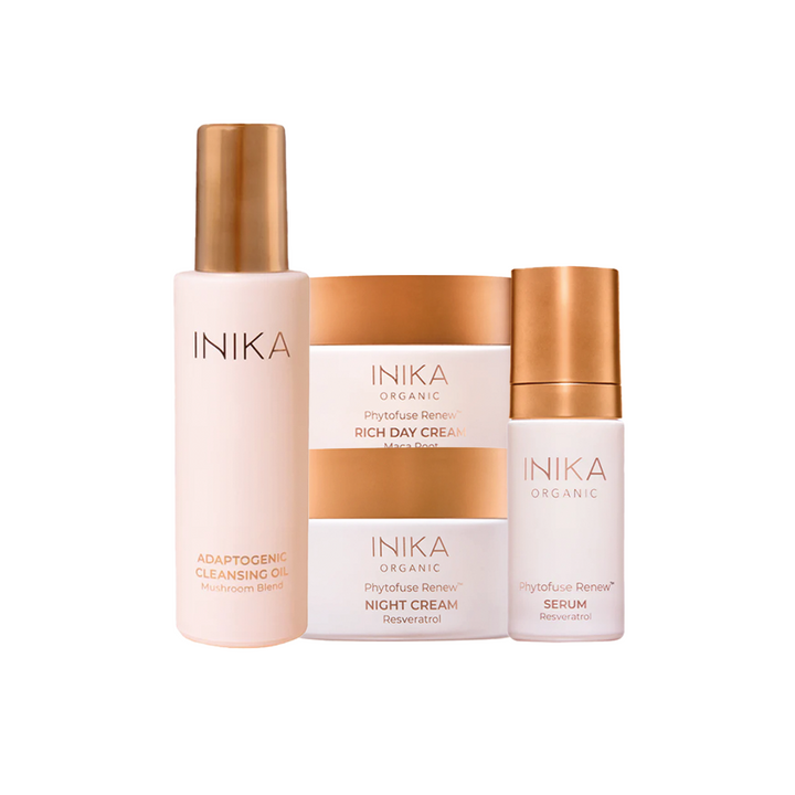 INIKA Organic Skincare Routine - Droge & Rijpere huid Essentials INIKA Organic