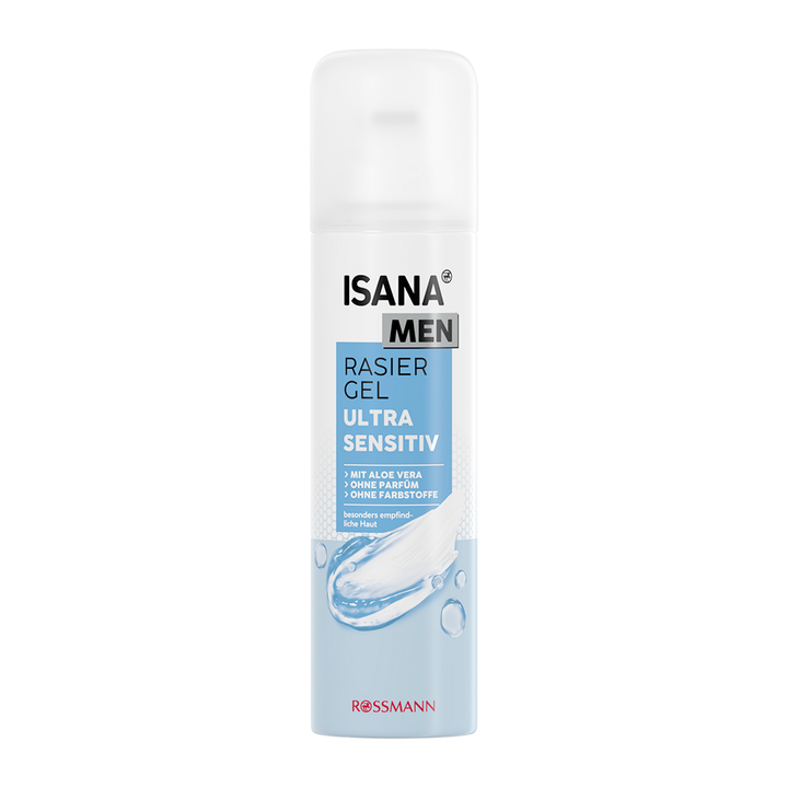 ISANA Men Scheergel Ultra sensitive (200 ML) Isana