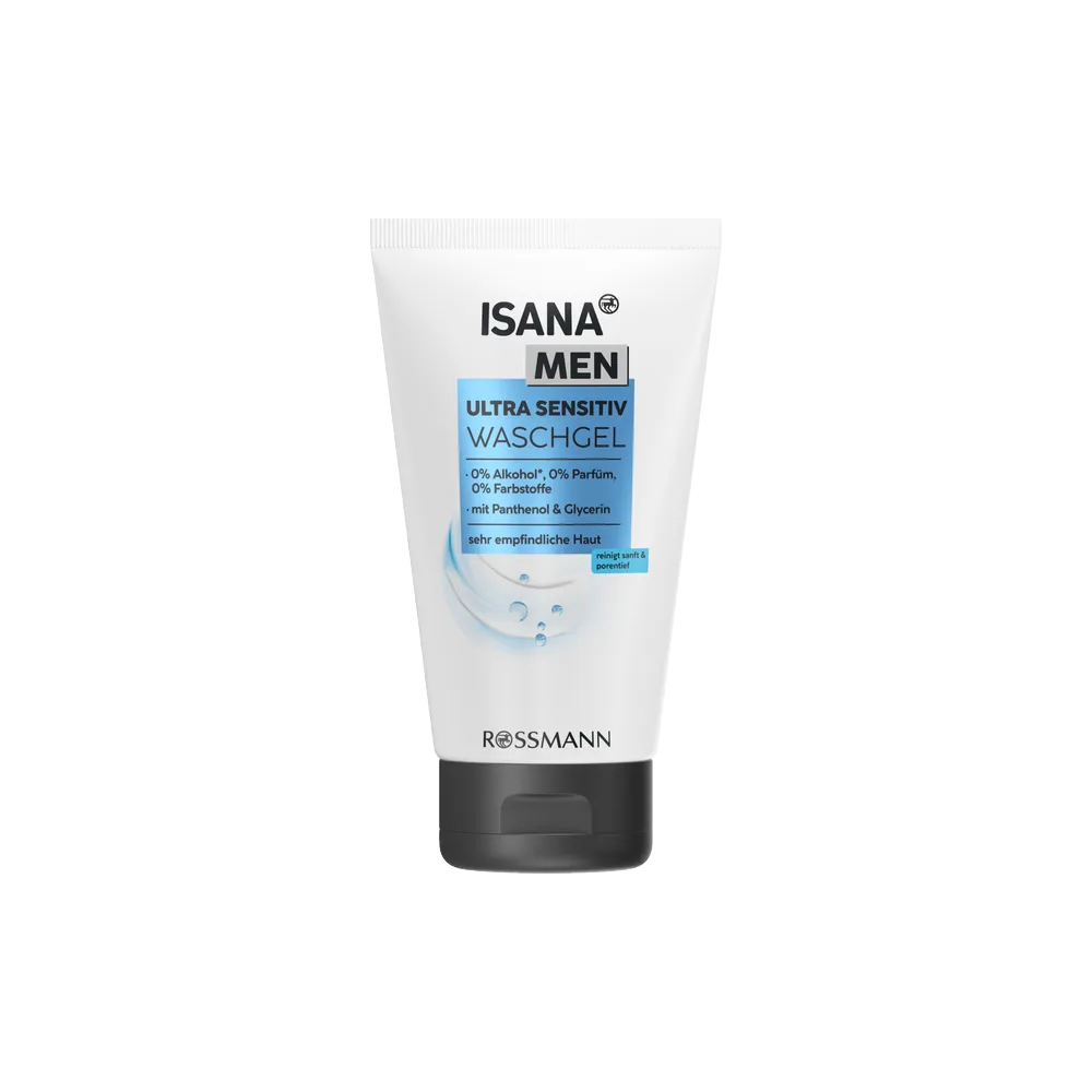 ISANA MEN Gezichtseiniger Ultra Sensitiv (150 ML)
