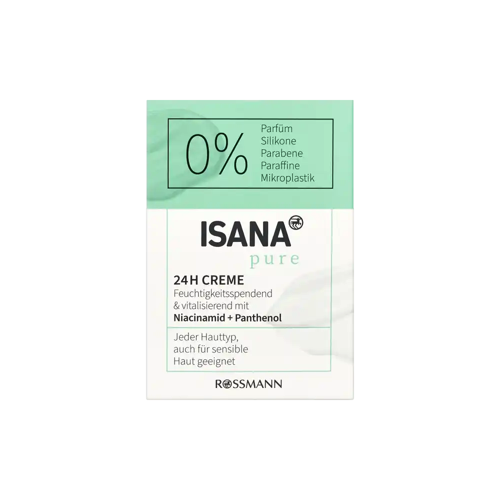 Isana Pure 24h Dag- en Nachtcreme (50 ML) Isana