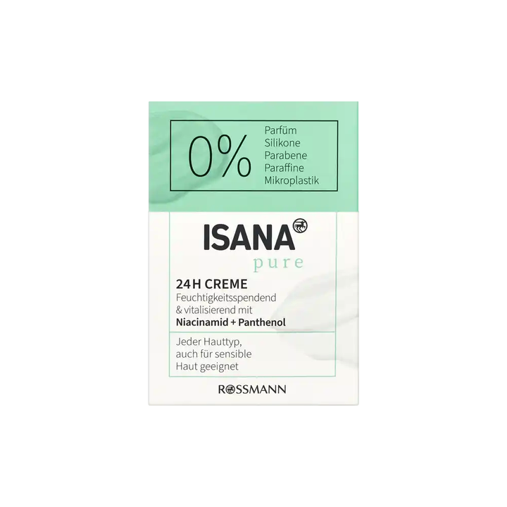 Isana Pure 24h Dag- en Nachtcreme (50 ML) Isana