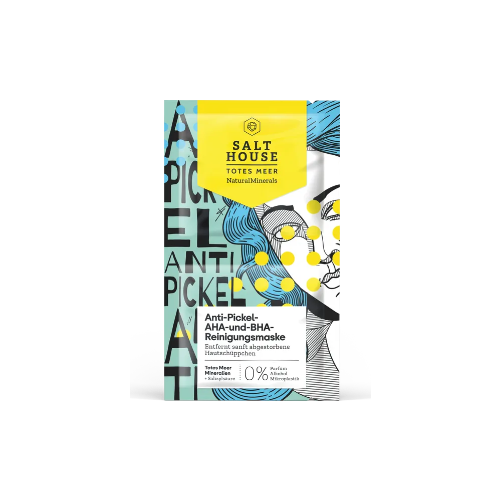 Salthouse Natural Minerals Anti-Puistjes AHA &amp; BHA Reinigingsmasker