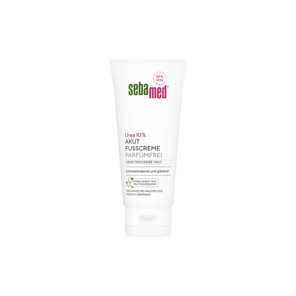 Sebamed 10% Urea Voetcrème Parfumvrij (100 ml)