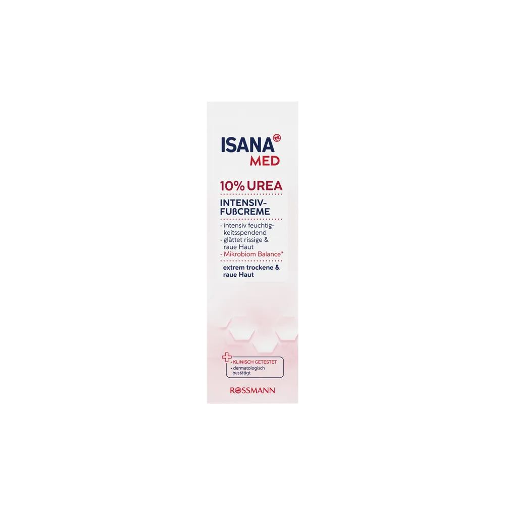 ISANA MED 10% Urea Intensieve Voetcrème (75 ml)