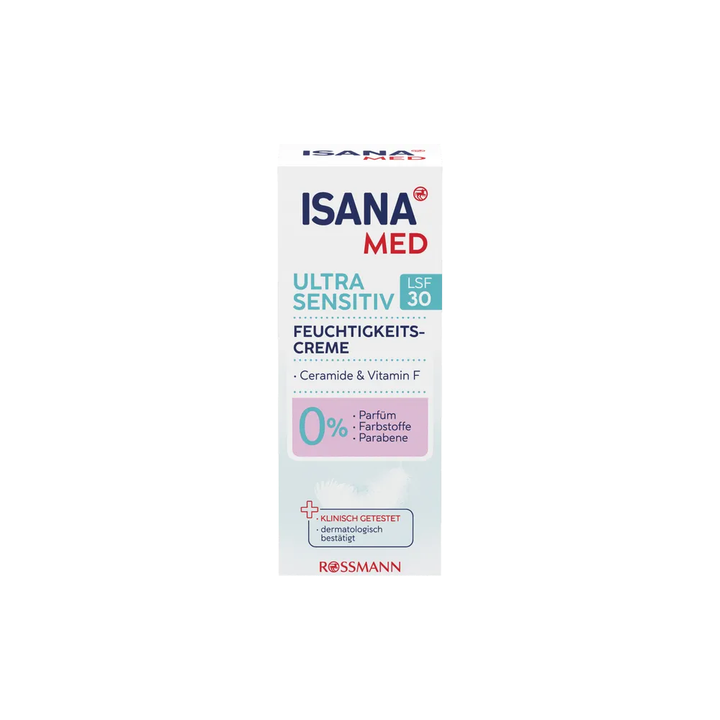 ISANA MED Hydraterende Crème Ultra Sensitiv SPF30 (50 ml)