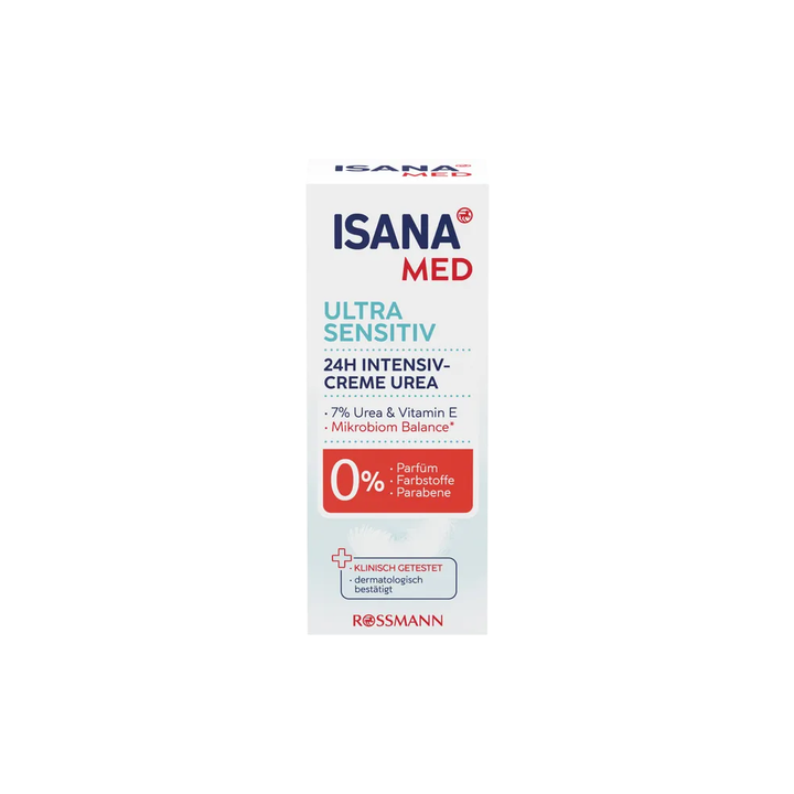 ISANA MED 24h Intensieve Gezichtscreme Urea Ultra Sensitiv (50 ml)