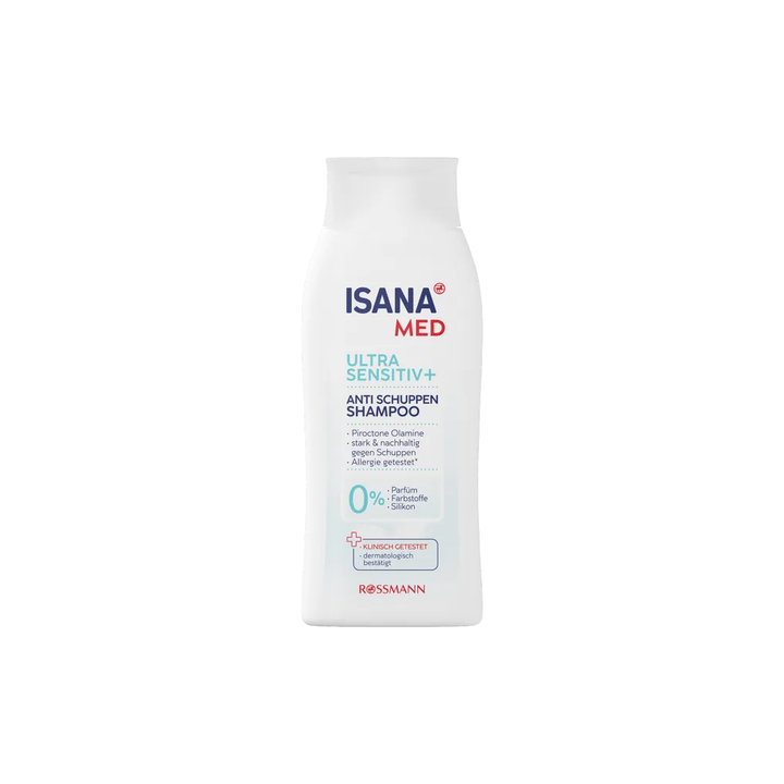 ISANA MED Ultra Sensitiv+ Anti-Roos Shampoo (200 ml)