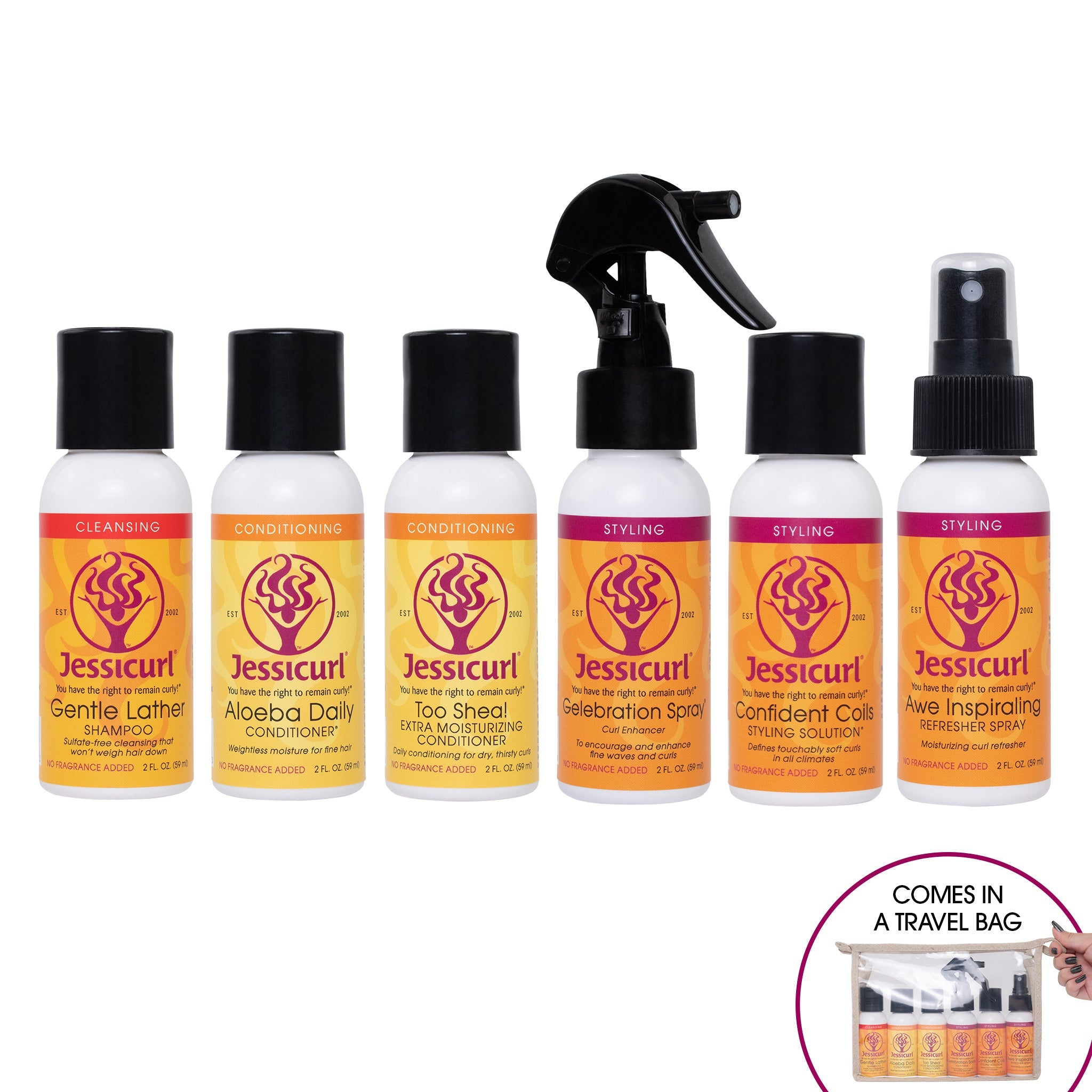 Jessicurl Light & Luminious Collection (6x59 ML) Jessicurl