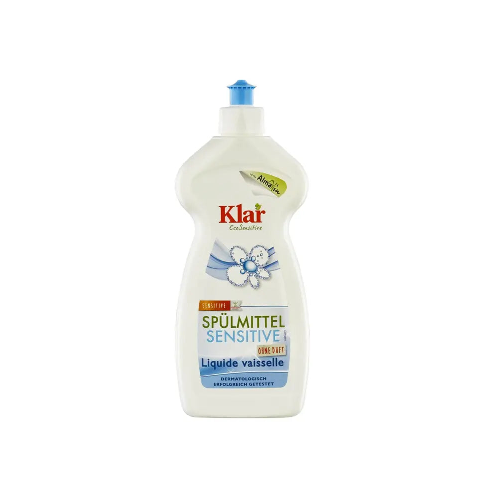 Klar Afwasmiddel Sensitive (0,5 L) Klar Eco Sensitive