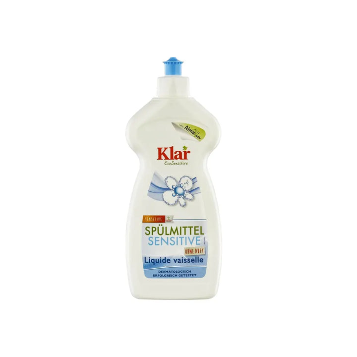 Klar Afwasmiddel Sensitive (0,5 L) Klar Eco Sensitive