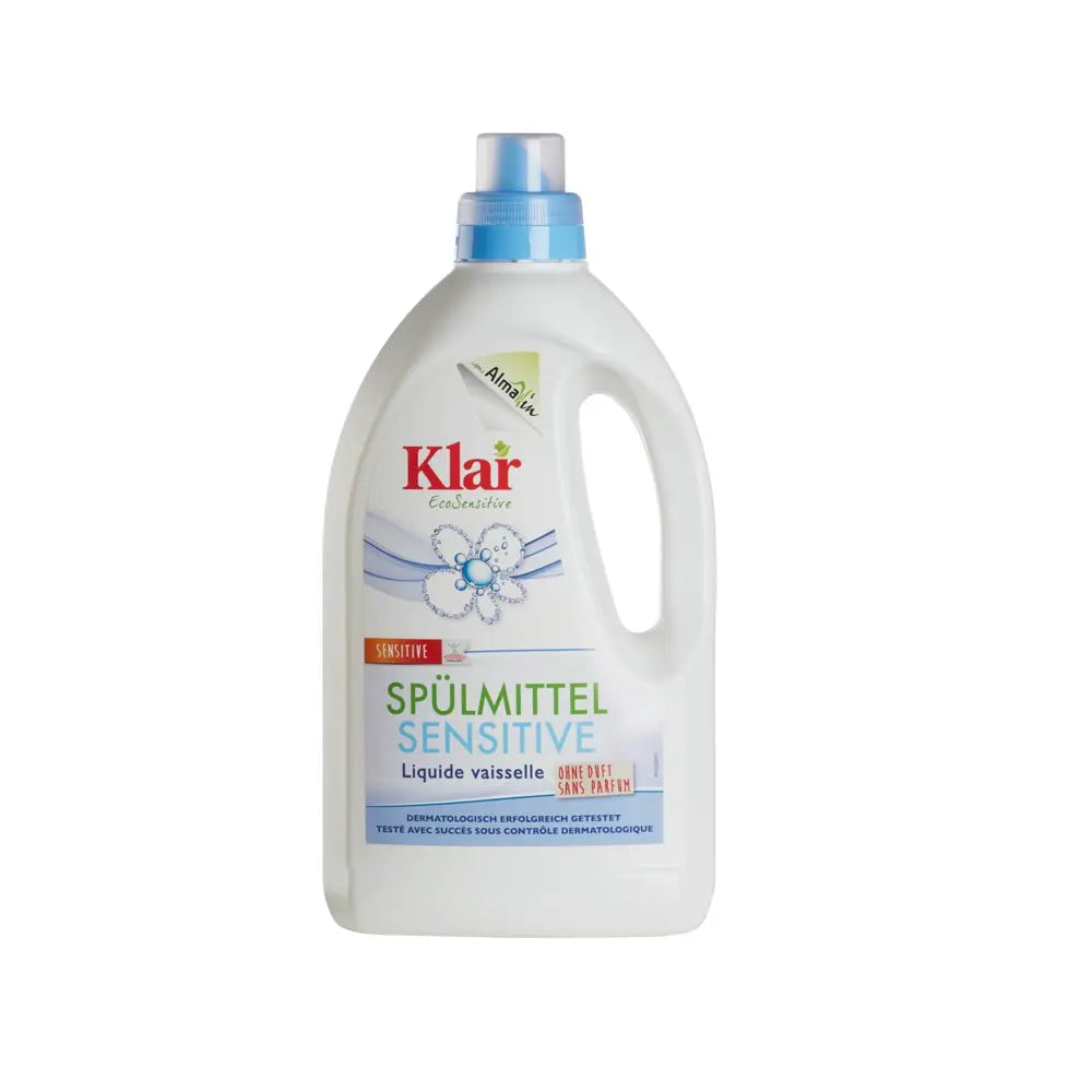 Klar Afwasmiddel Sensitive (1,5 L) Klar Eco Sensitive