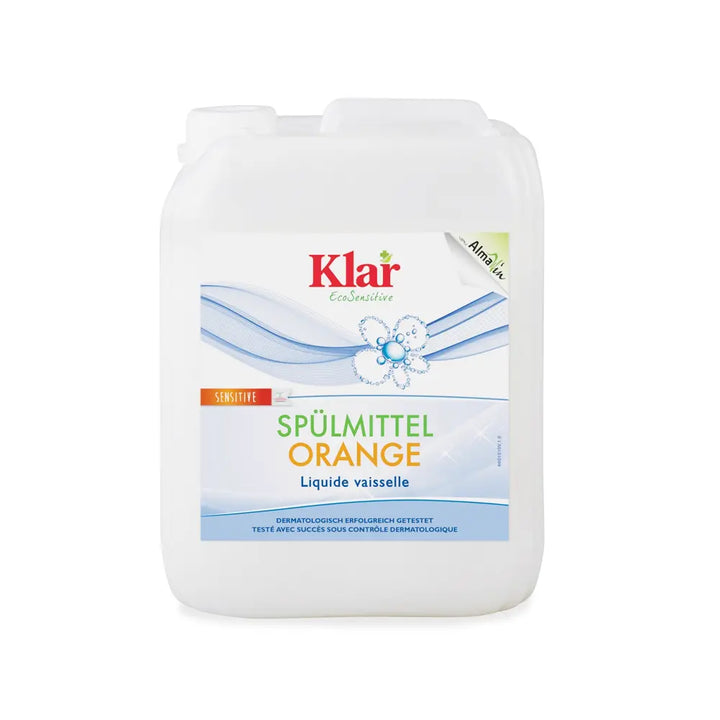 Klar Afwasmiddel Sinaasappel (5 L) Klar Eco Sensitive