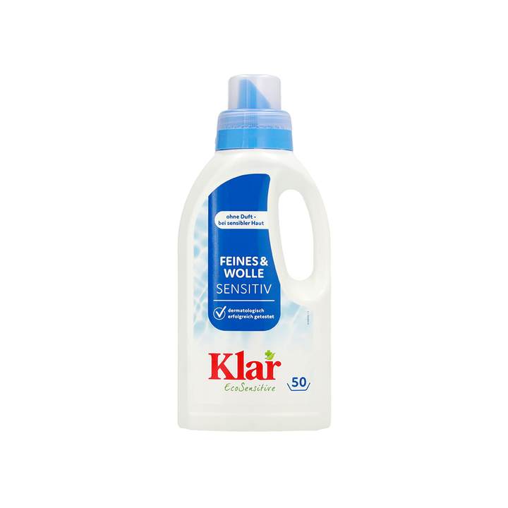 Klar Fijne Was & Wolwasmiddel (0,5 L)