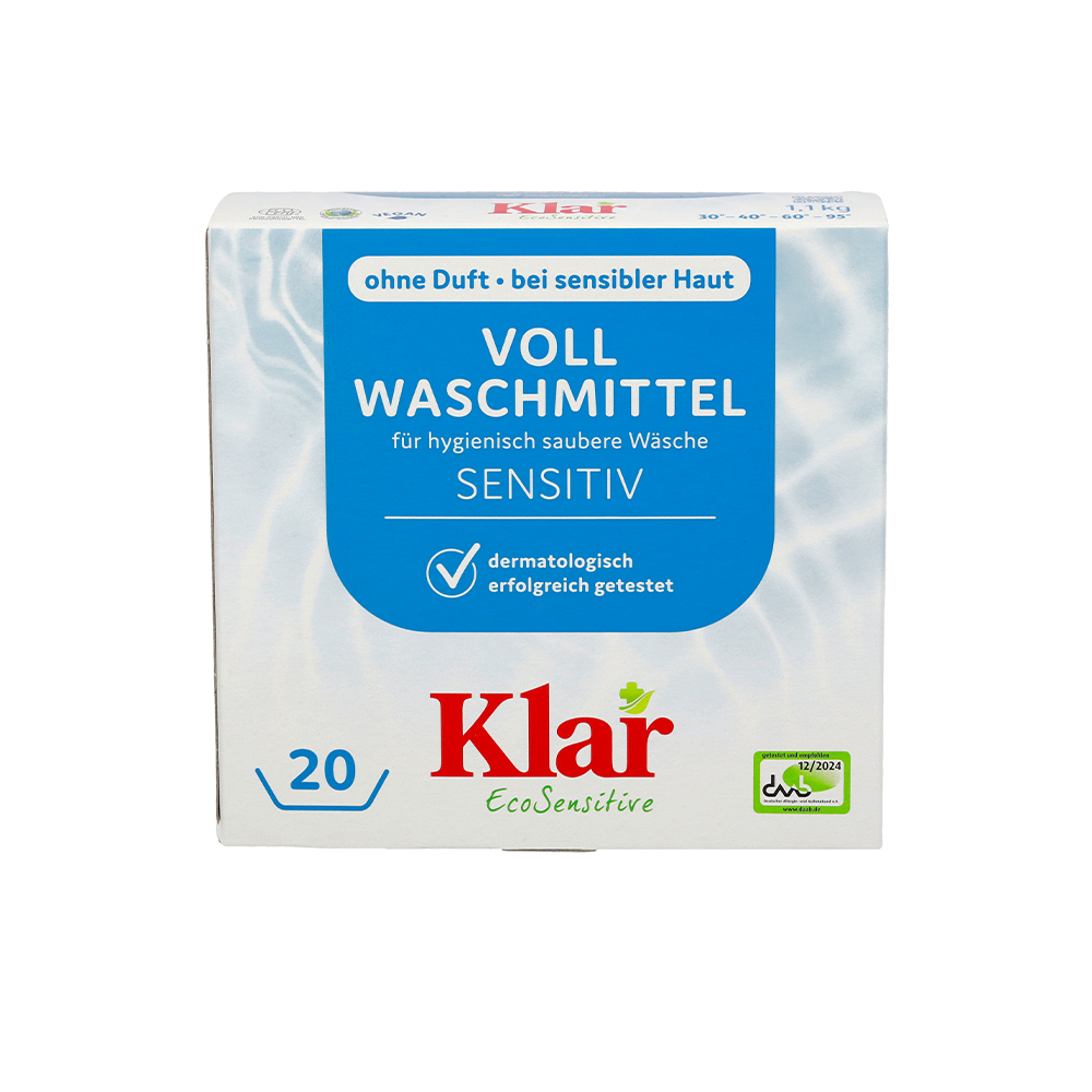 Klar waspoeder universeel (1,1 kg)