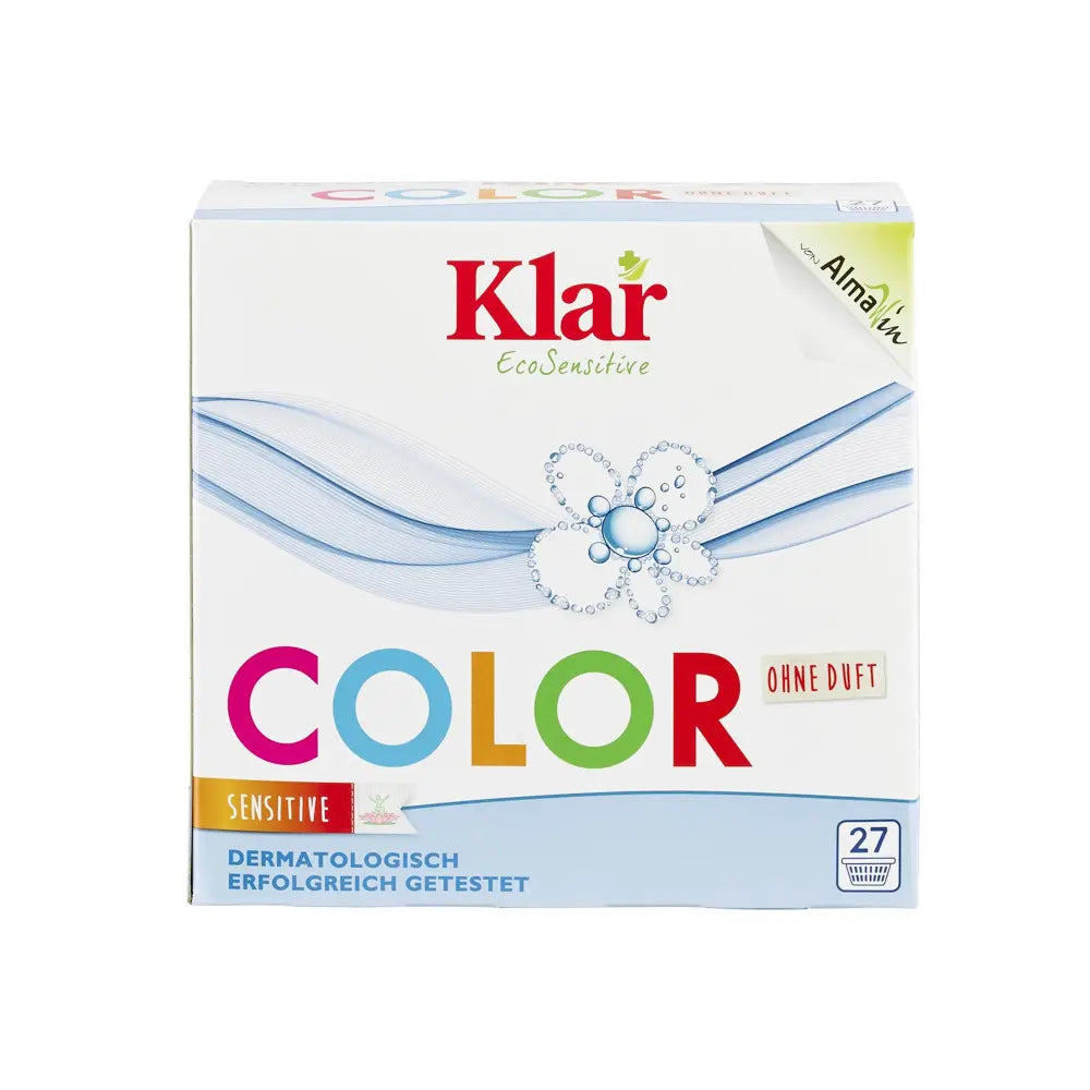 Klar Kleurwasmiddel Poeder (1,375 kg) Klar Eco Sensitive