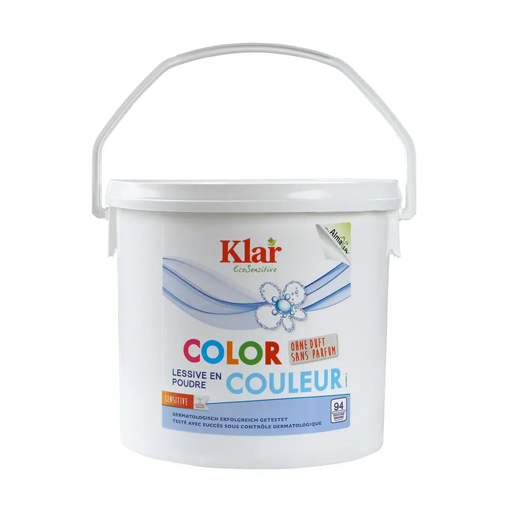 Klar Kleurwasmiddel Poeder (4,75 kg) Klar Eco Sensitive
