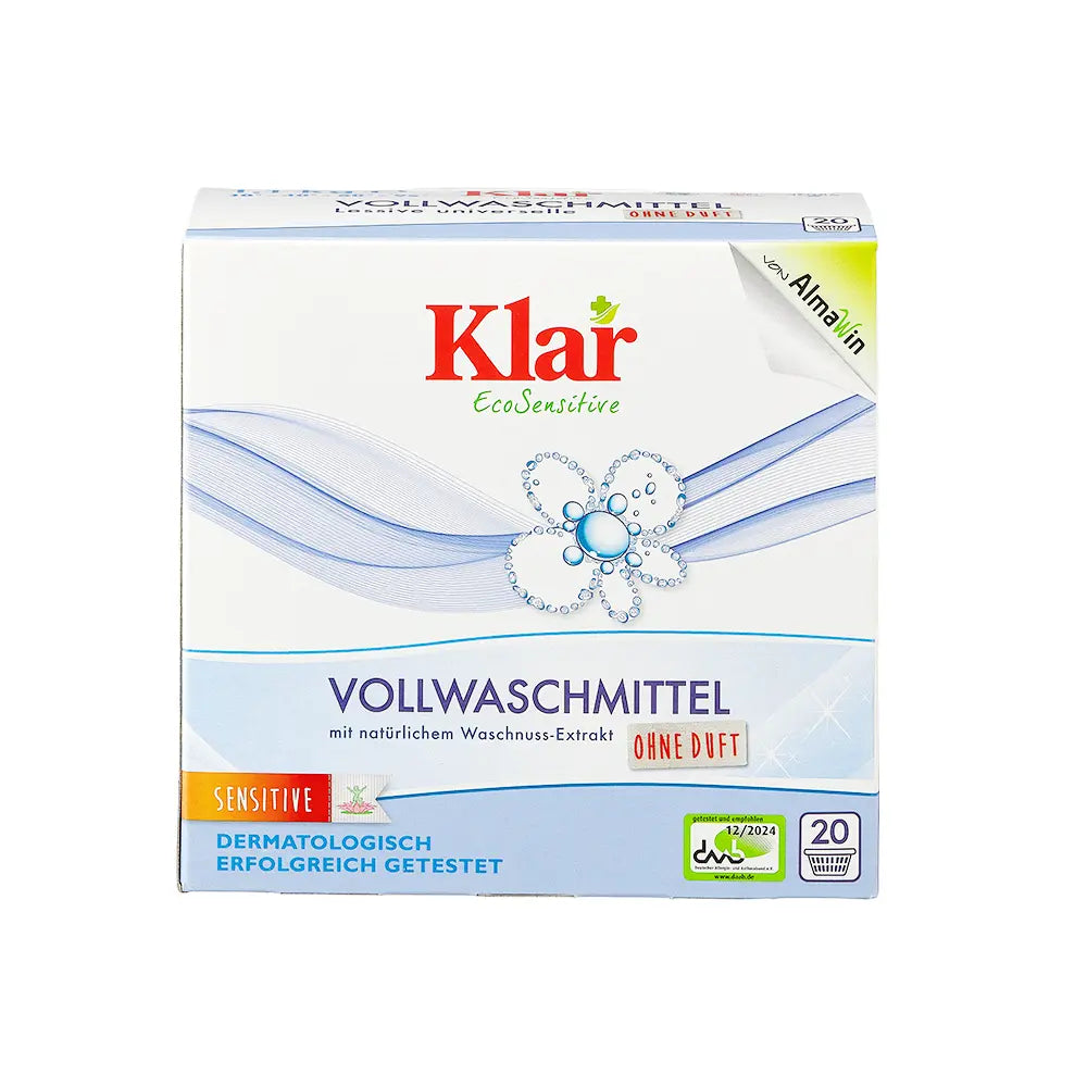 Klar Waspoeder wit (1,1 kg) Klar Eco Sensitive