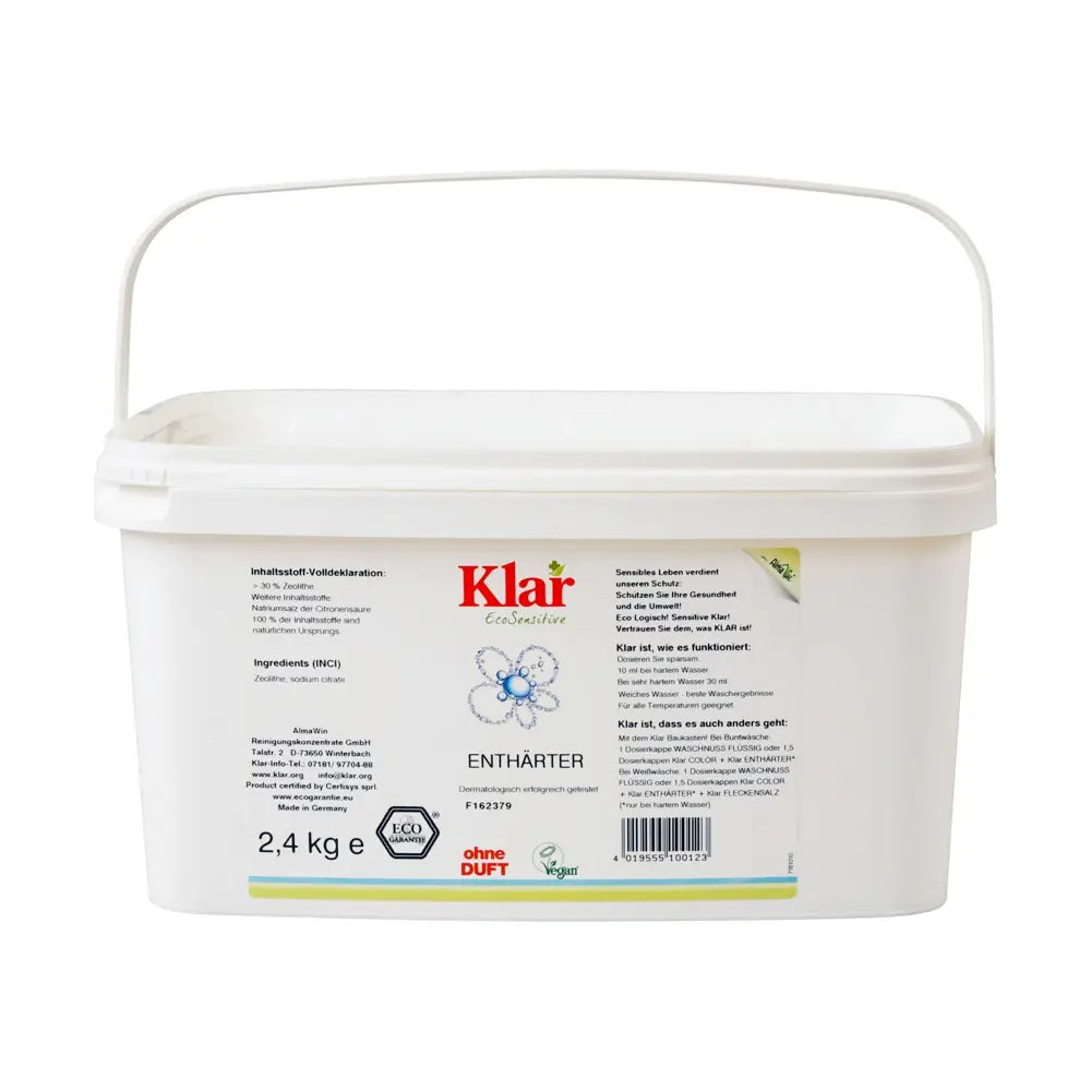 Klar Waterontharder (2,4 kg) Klar Eco Sensitive