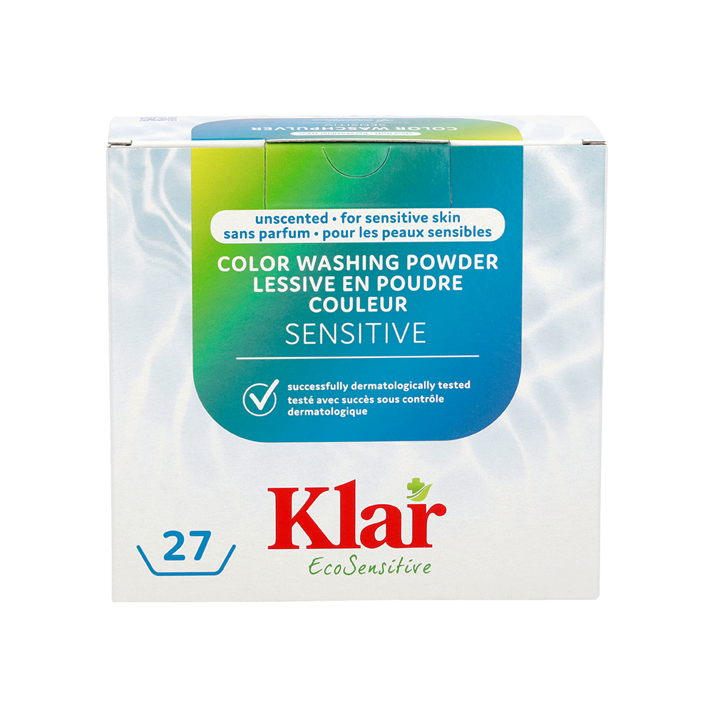 Klar waspoeder kleur (1,375 kg)