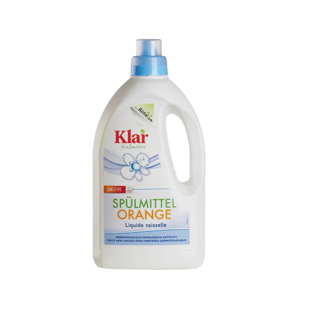 Klar Afwasmiddel Sinaasappel (1,5 L) Klar Eco Sensitive