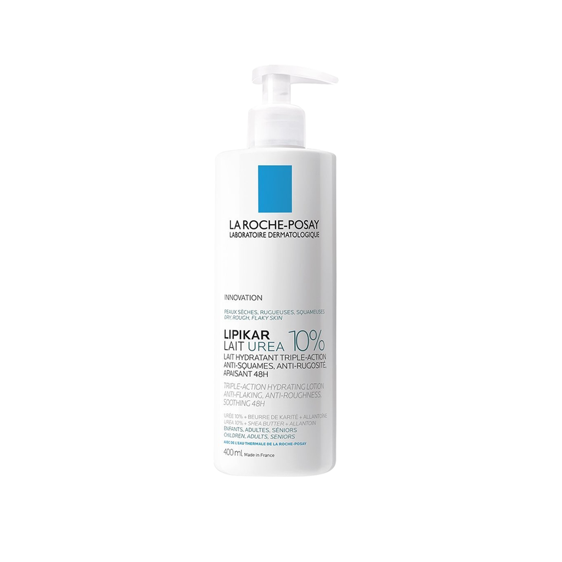 La Roche-Posay Lipikar Lait Urea 10% Triple-Action Lotion (400 ML)