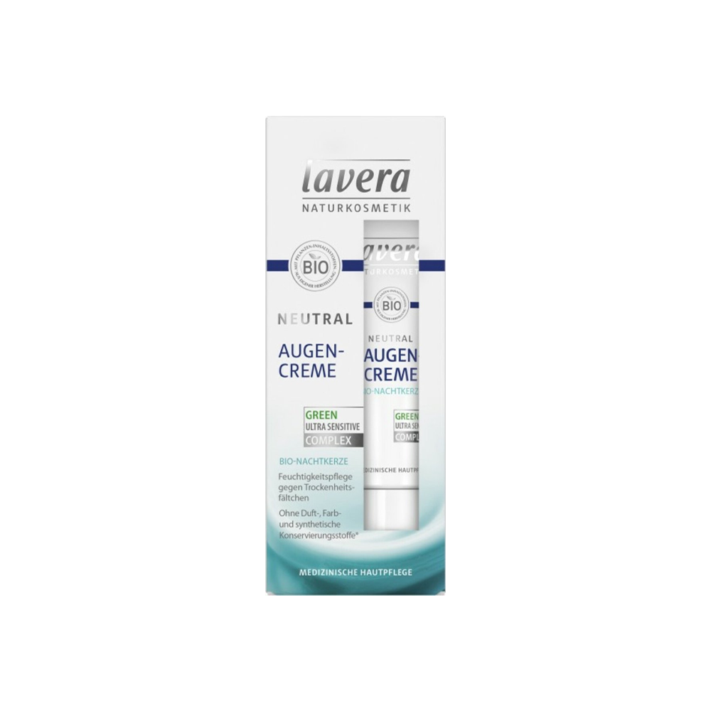 Lavera Neutral Oogcreme (15 ML) - Parfumvrij