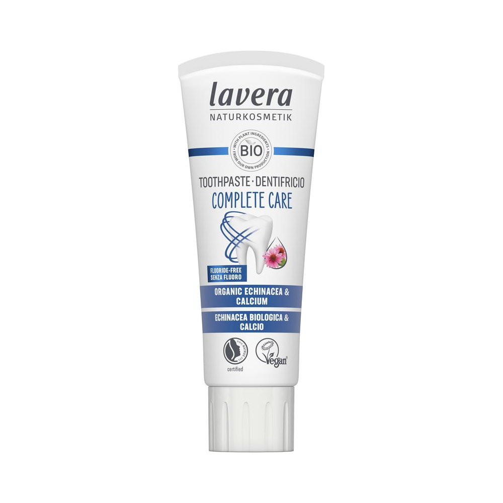 Lavera Tandpasta complete care fluoridevrij bio - Parfumvrij