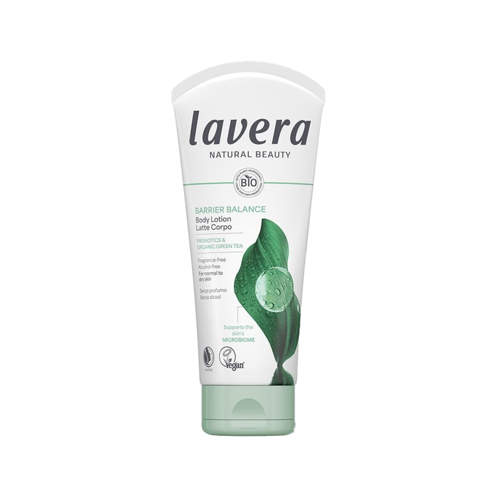 Parfumvrije bodylotion van Lavera 