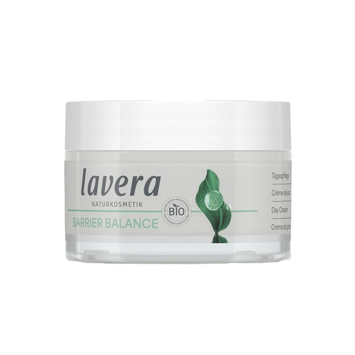 Dagcreme zonder parfum van Lavera Barrier Balance