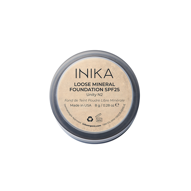 INIKA Organic Loose Mineral Foundation SPF 25 - Unity 8g
