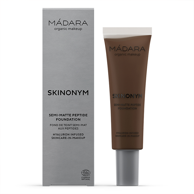 MADARA Skinonym Semi-Matte Peptide Foundation #100 Mocha (30 ML) MADARA