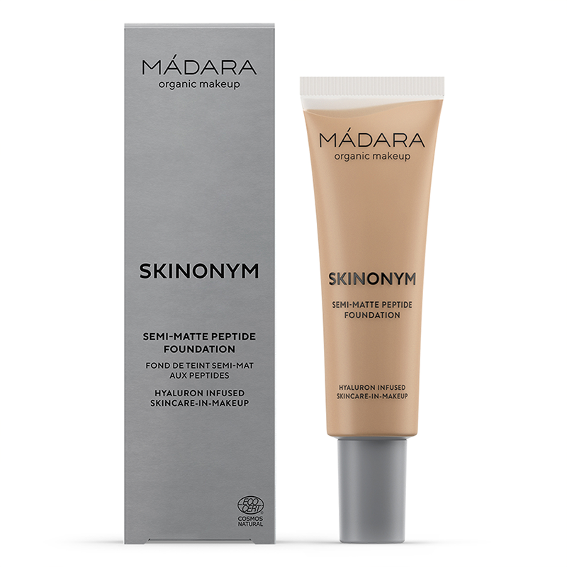 MADARA Skinonym Semi-Matte Peptide Foundation #55 Clay (30 ML) MADARA