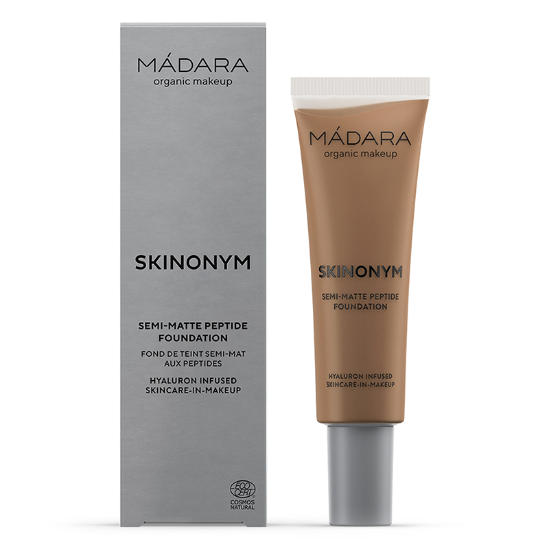 MADARA Skinonym Semi-Matte Peptide Foundation #80 Fudge (30 ML) MADARA