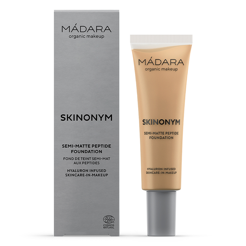 MADARA Skinonym Semi-Matte Peptide Foundation #50 Golden Sand (30 ML) MADARA