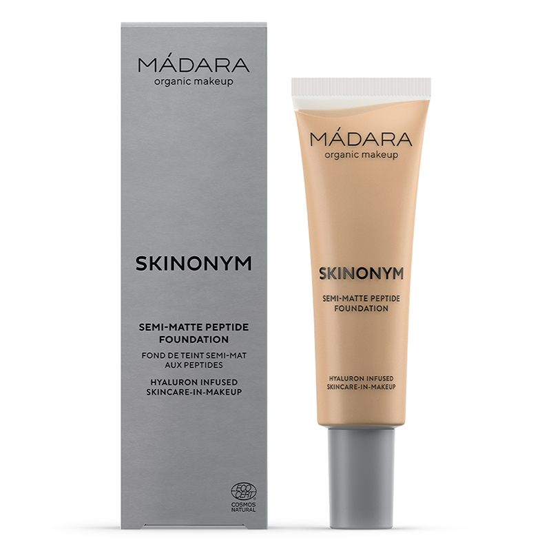 MADARA Skinonym Semi-Matte Peptide Foundation #40 Sand (30 ML) MADARA