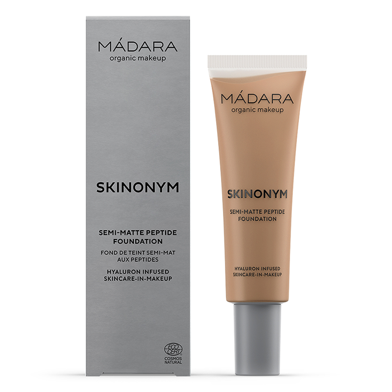 MADARA Skinonym Semi-Matte Peptide Foundation #65 Warm Tan (30 ML) MADARA