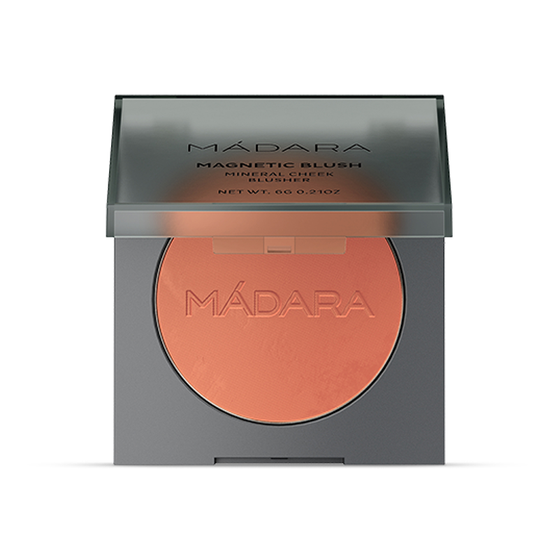 MADARA Magnetic Blush Mineral Cheek Blusher #1 Fierce Flame (6 G) MADARA