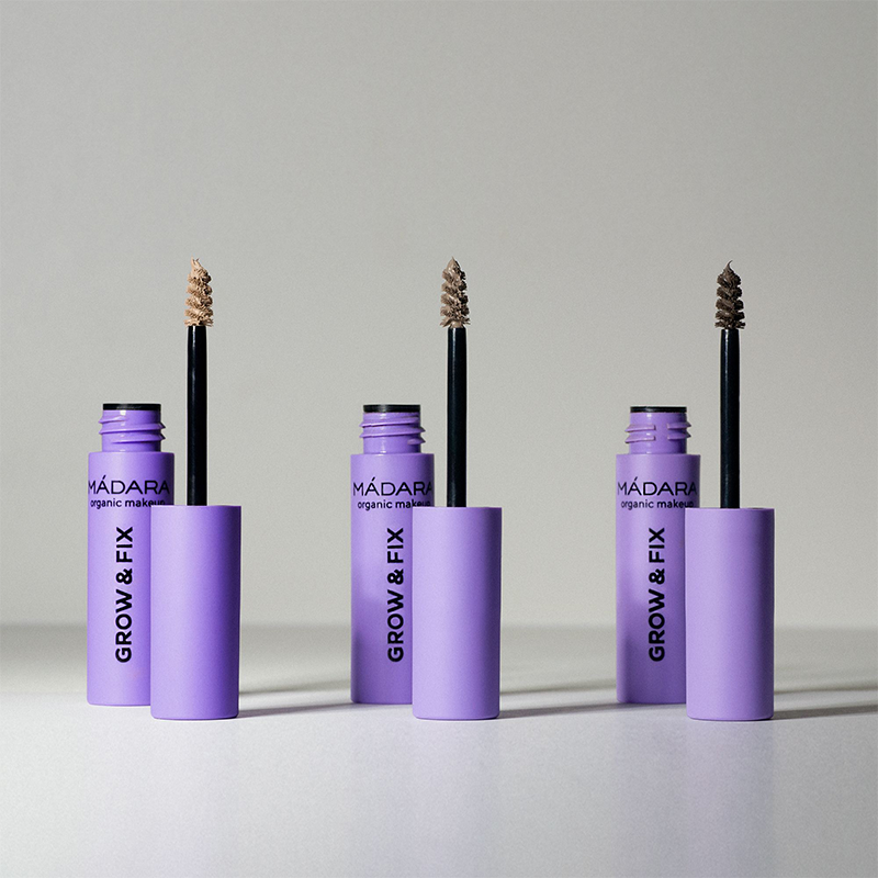 MADARA Grow & Fix Tinted Brow Gel #4 Ash Brown (4.25 ML) MADARA